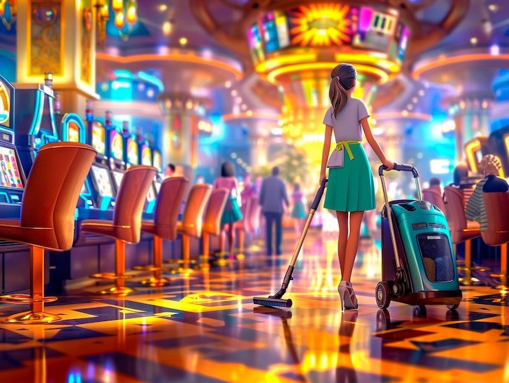 Money Train slot game interface on semut4d showing reels and train feature